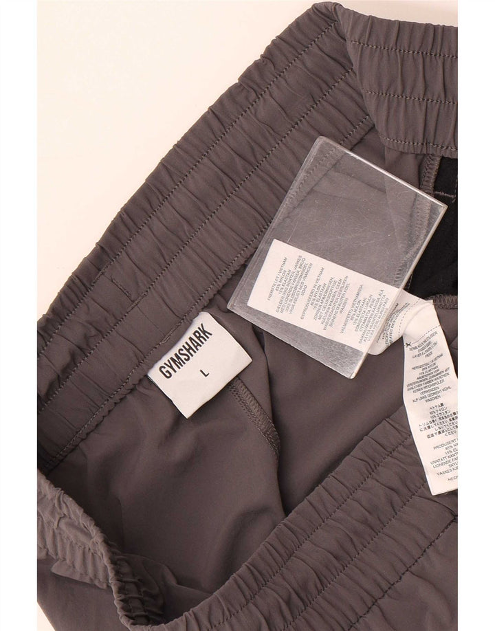 Gymshark Mens Cargo Swimming Shorts Large Grey Nylon