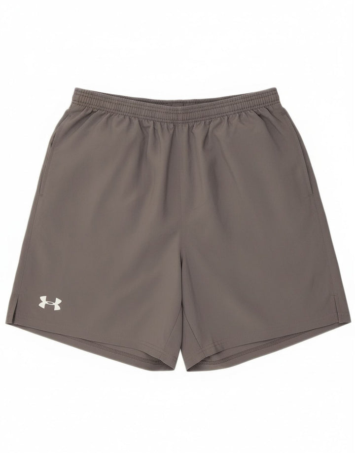 Nike sportsshorts til mænd, store grå polyester