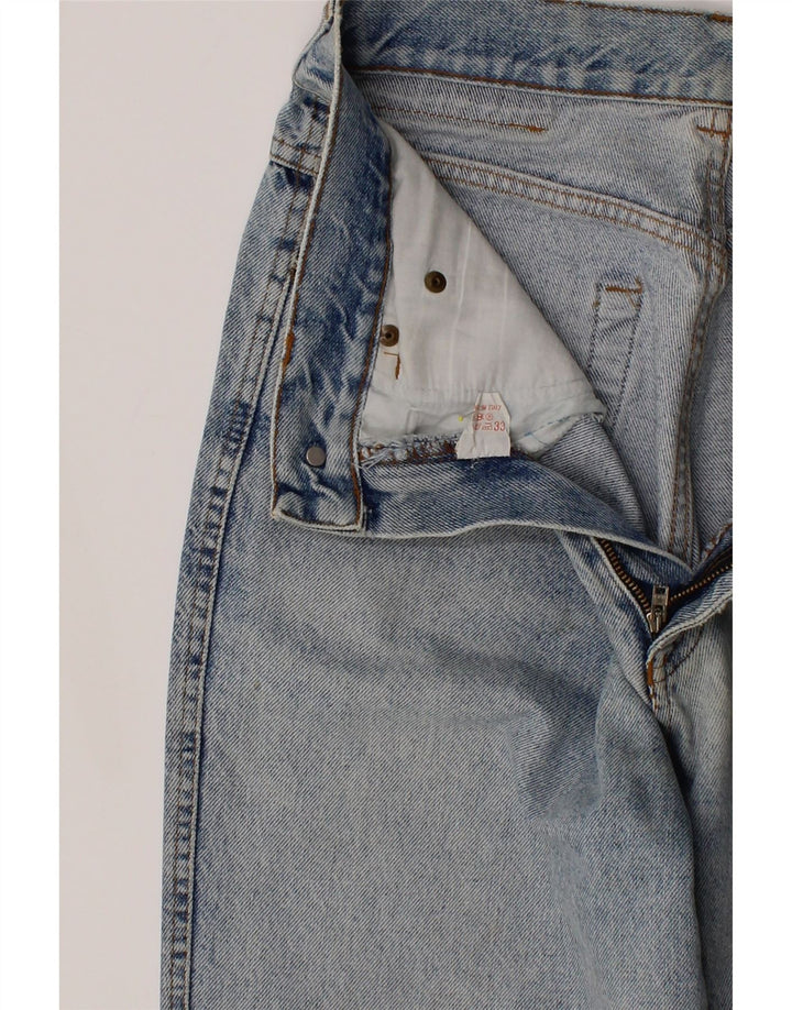 WAMPUM Mens Tapered Jeans W33 L31 Blue Vintage Wampum and Second-Hand Wampum from Messina Hembry 