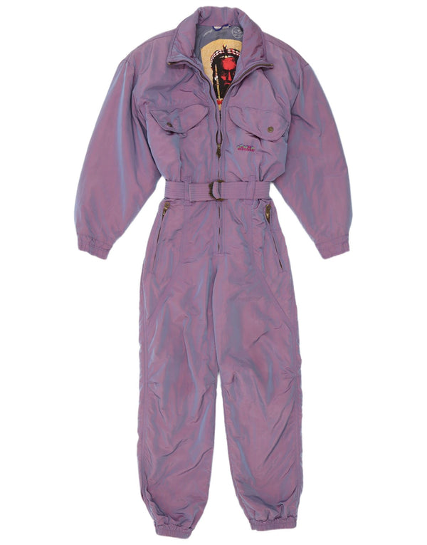 Ellesse Womens Ski Jumpsuit UK 14 Medium Purple