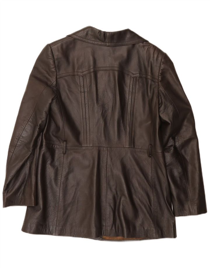 Veste en cuir femme Everest IT 48 XL marron