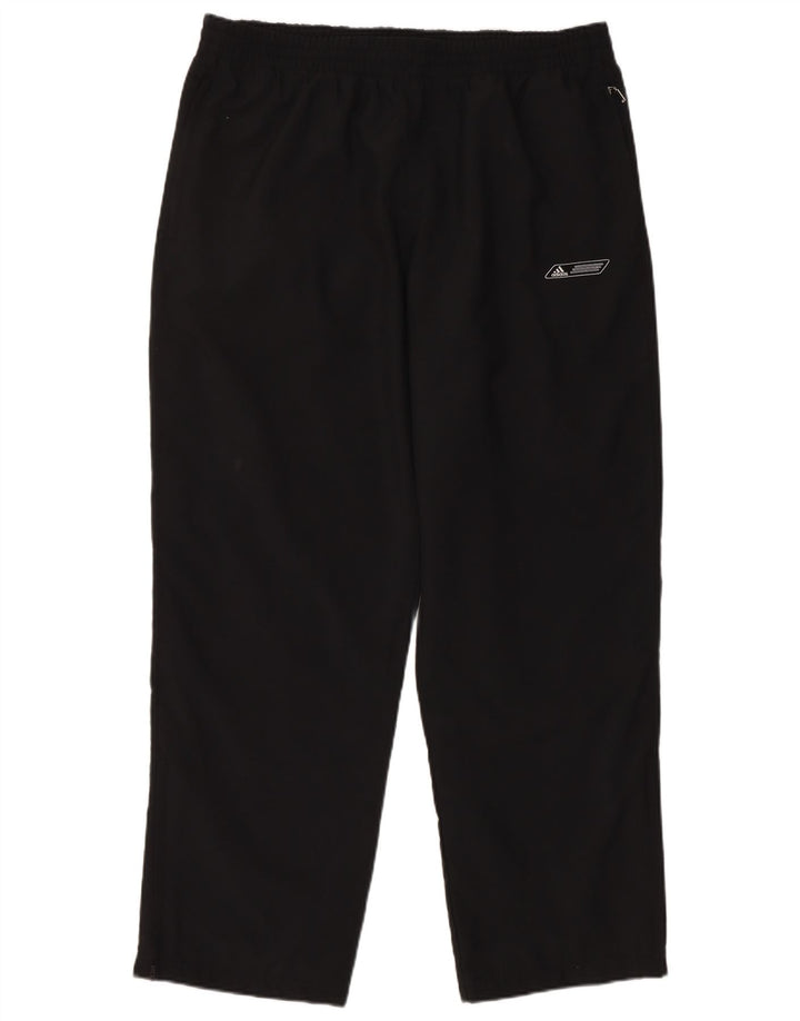 Adidas Mens Tracksuit Trousers Large Black Polyester
