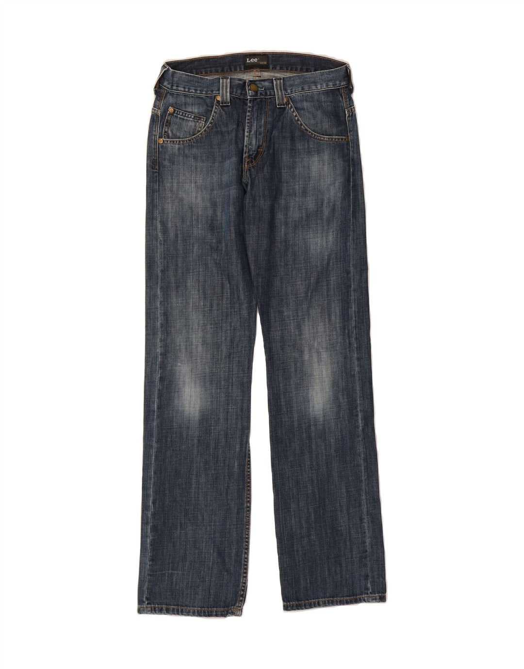 LEE Womens Clark Straight Jeans W31 L34 Blue Cotton Vintage Lee and Second-Hand Lee from Messina Hembry 