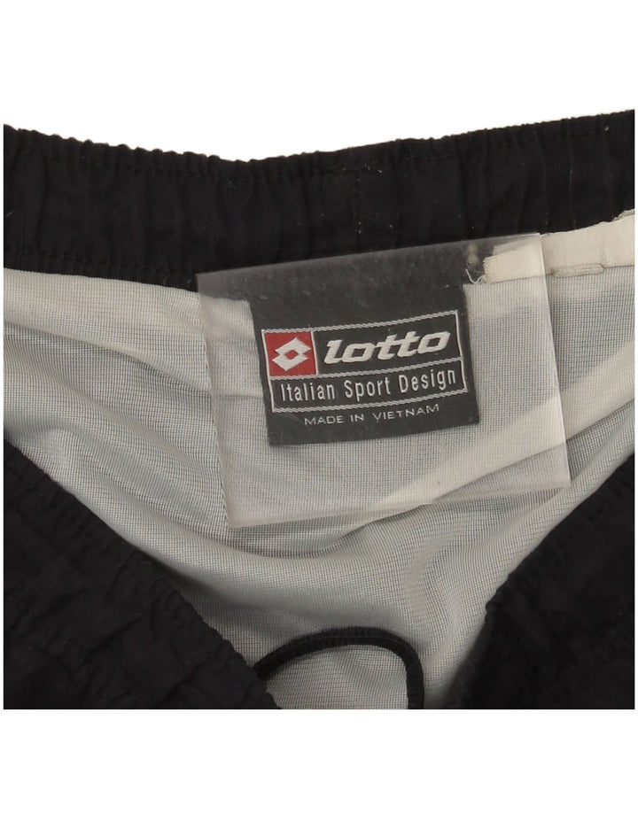 Lotto Mens Sport Shorts Medium  Black Colourblock