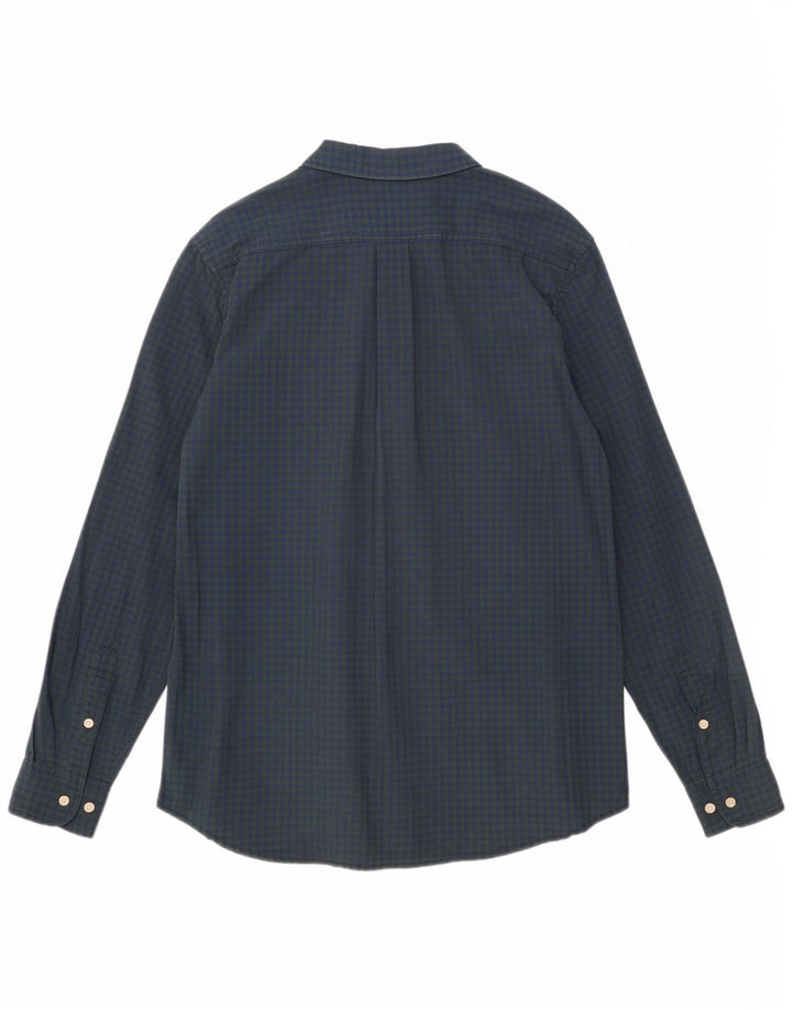 Lee Herren-Hemd, kariert, klassische Passform, XL, grüner Gingham-Karomuster