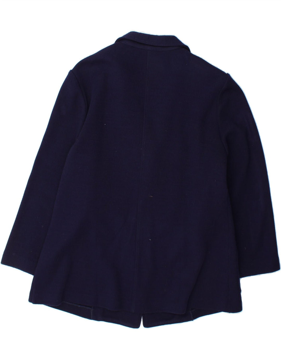 VINTAGE Womens 3/4 Sleeve 3 Button Blazer Jacket IT 50 XL Navy Blue Vintage Vintage and Second-Hand Vintage from Messina Hembry 
