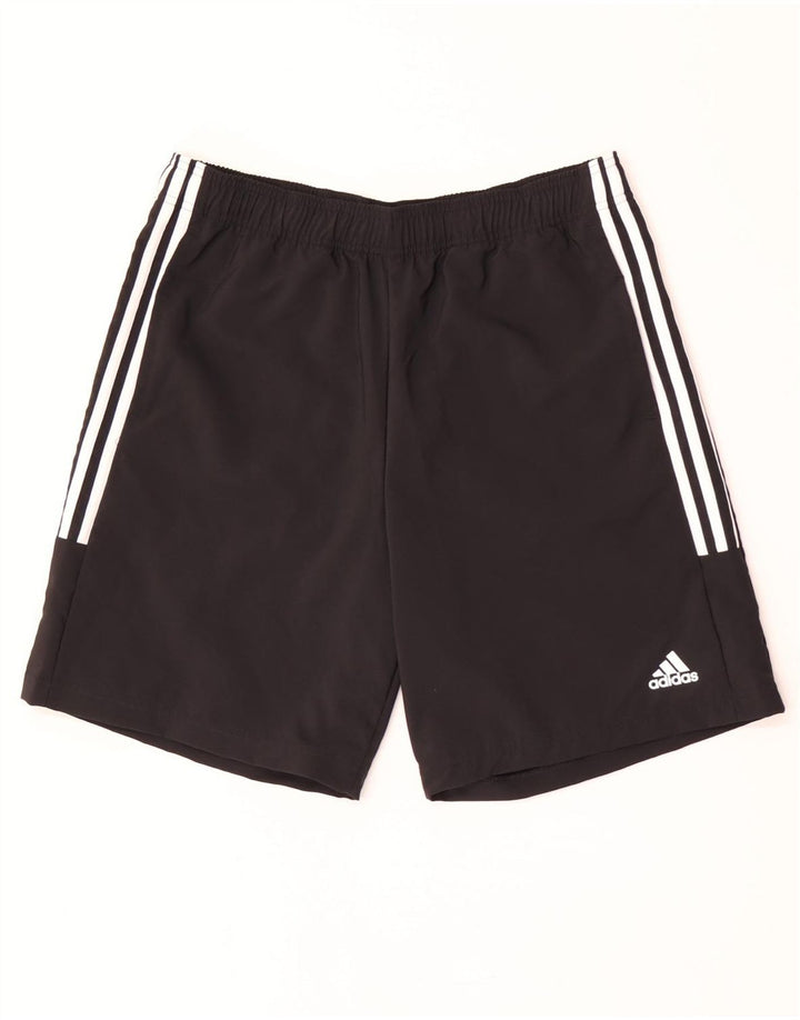 Adidas Short de sport pour homme Large Noir Polyester