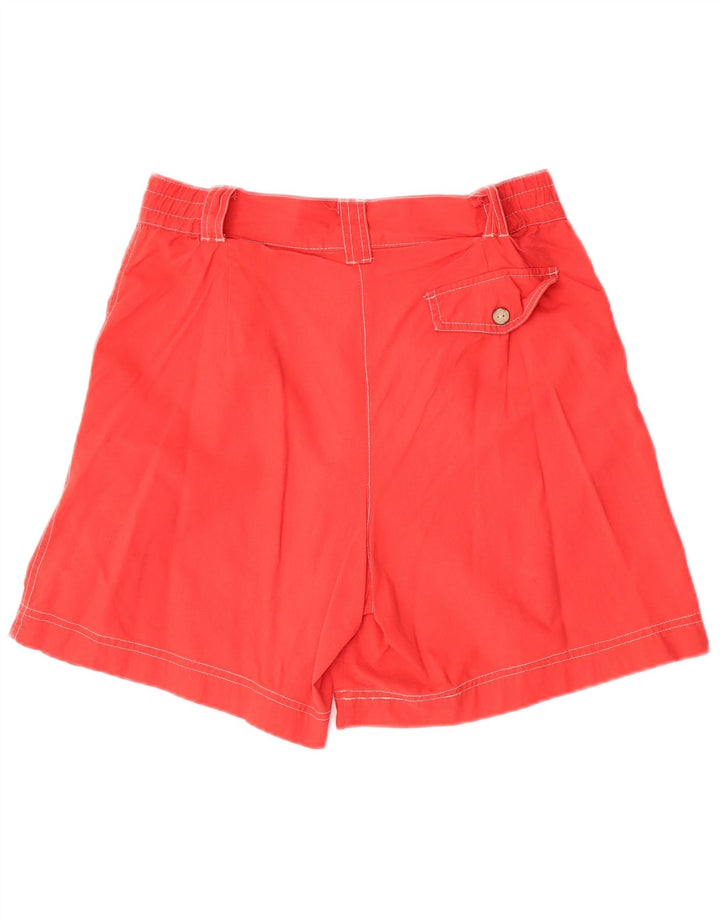 Vintage Womens Casual Shorts IT 42 Medium W30  Red