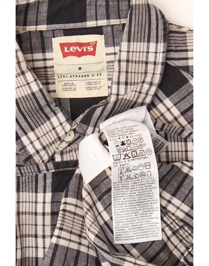 Levi's férfi ing közepes fekete kockás pamut