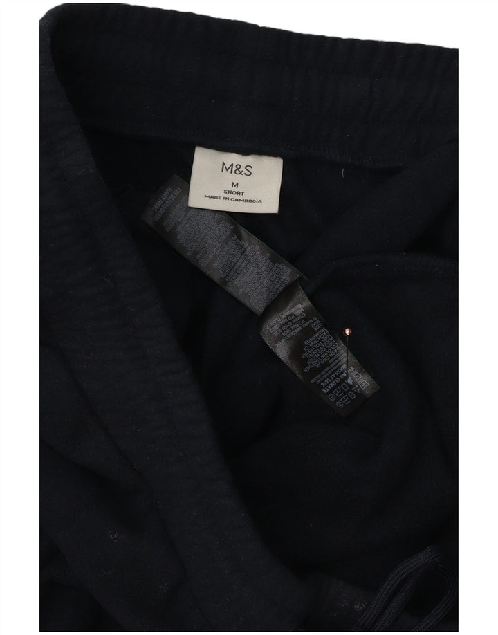 Marks & Spencer Mens Tracksuit Trousers Medium  Navy Blue Polyester