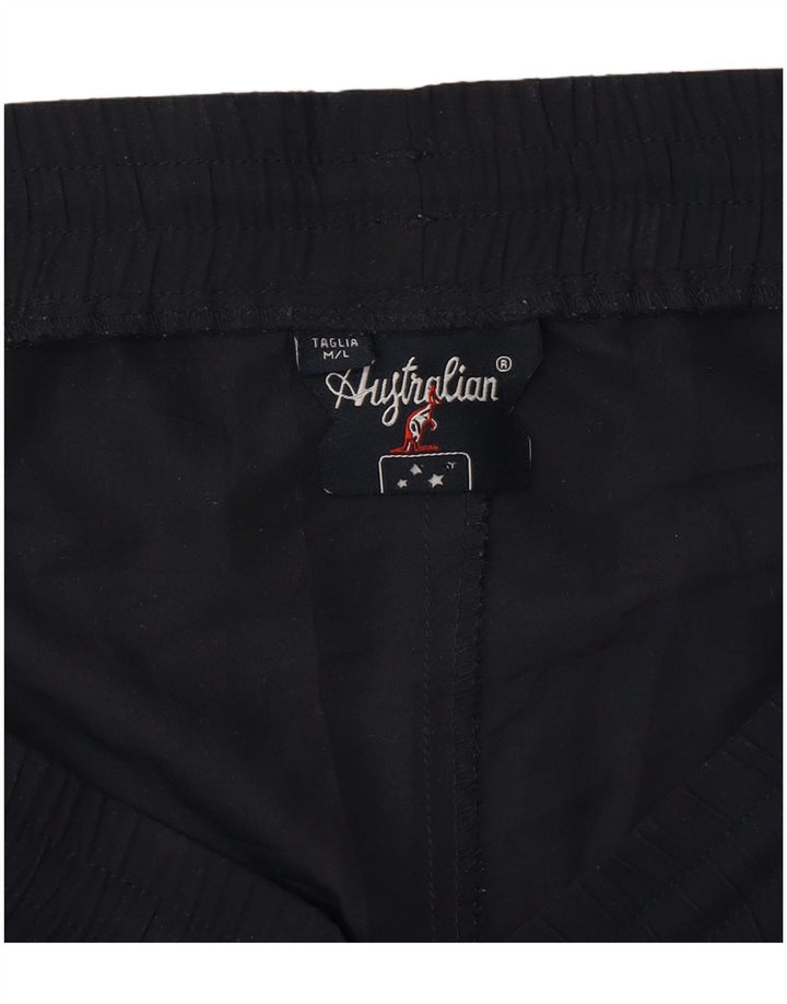 AUSTRALIAN L'ALPINA Womens Tracksuit Trousers Medium Navy Blue