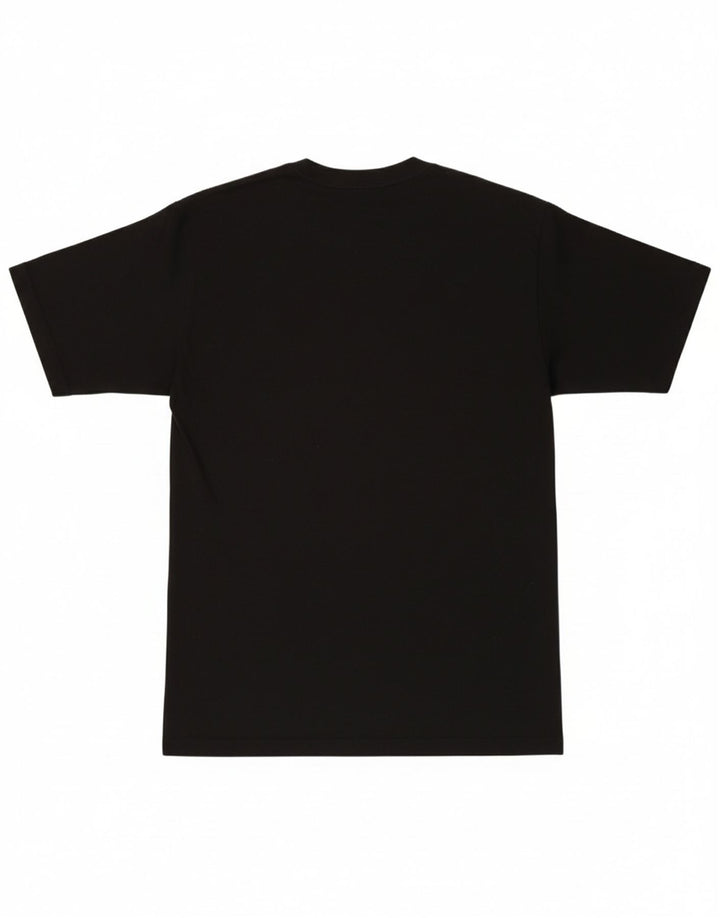 ADIDAS Mens T-Shirt Top Medium Black Polyester