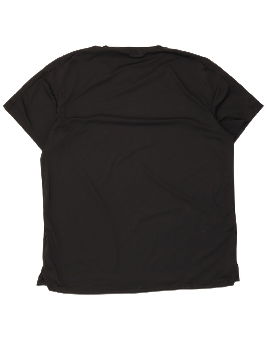 Nike Mens Dri Fit T-Shirt Top Large Black Polyester