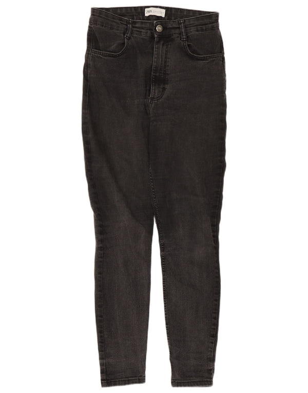 Zara Dame Skinny Jeans EU 38 Small W28 L26 Grå Bomuld