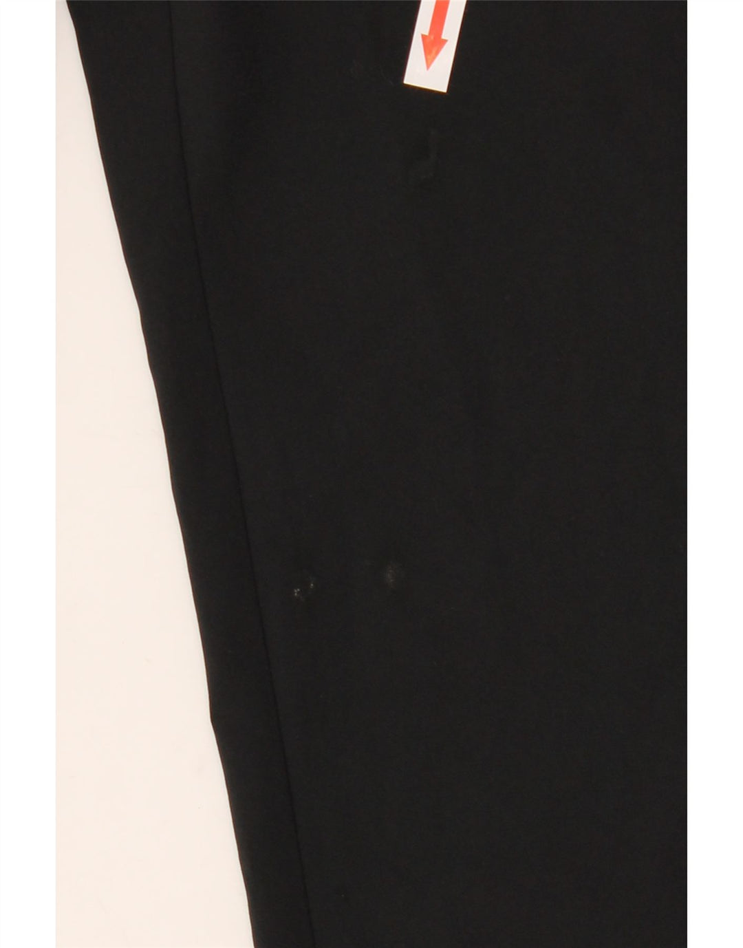 Adidas Mens Slim Chino Trousers W38 L32 Black Polyester
