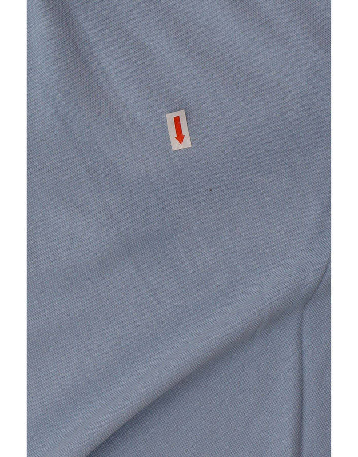 KAPPA Mens Polo Shirt Large Blue Cotton
