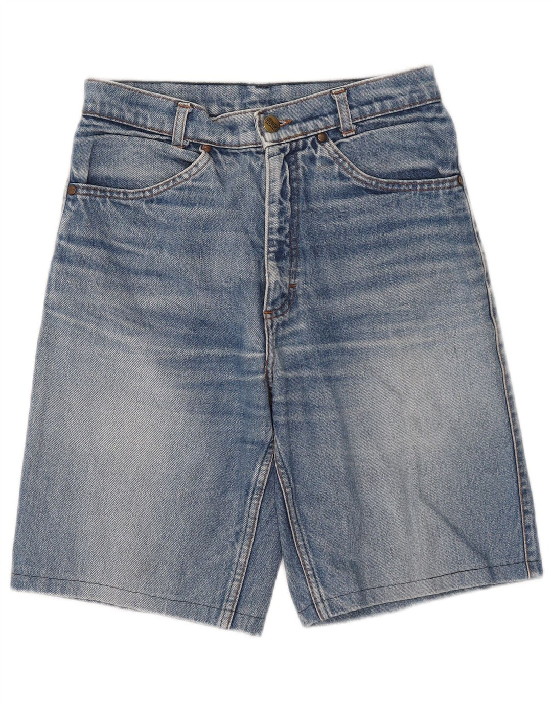 Pooh Mens Denim Shorts XS W27  Blue