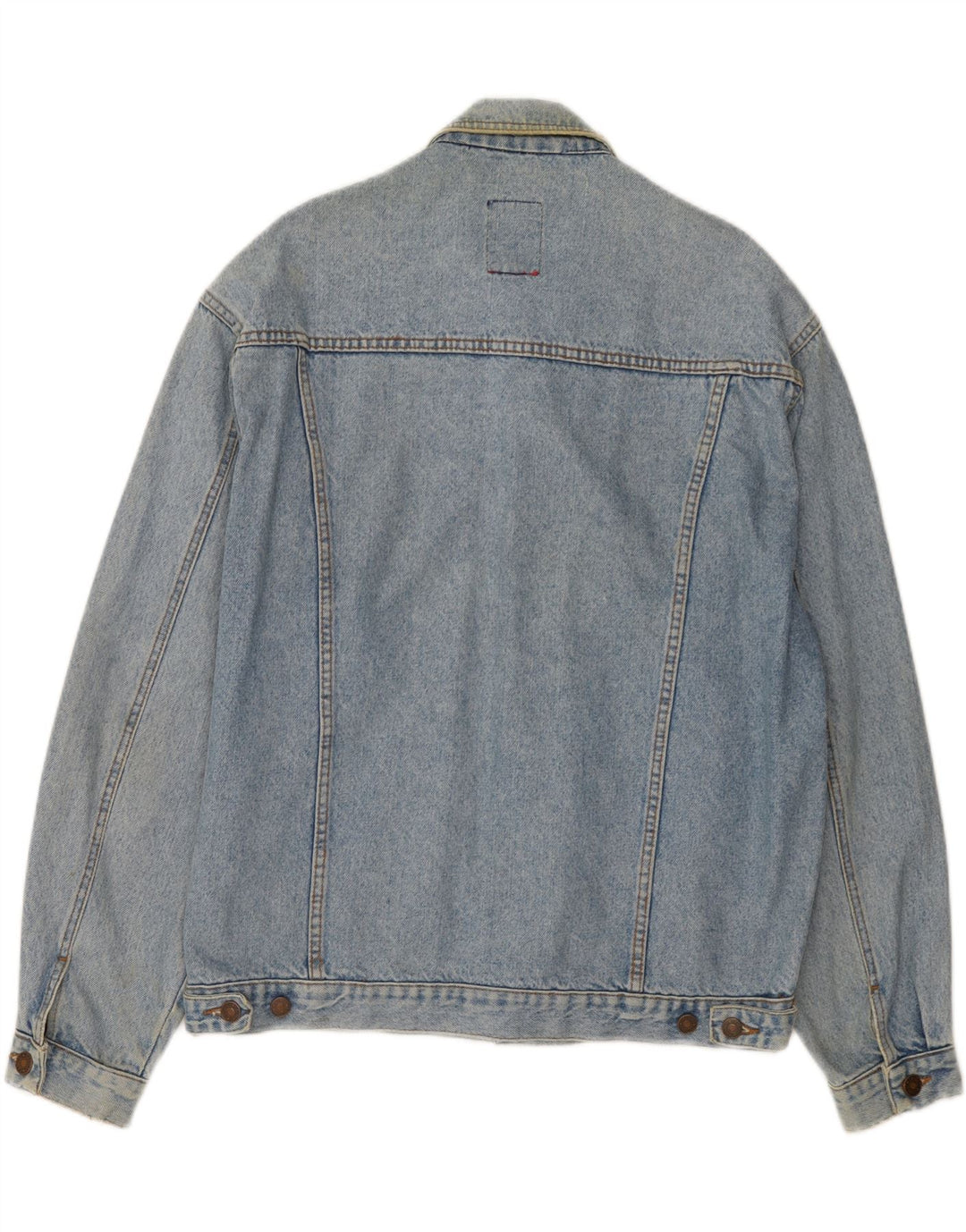 Casucci Giacca in denim da uomo UK 40 Large Blu Cotone