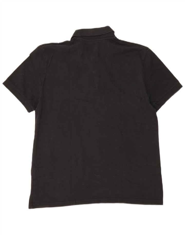 LEVI'S Mens Polo Shirt Large Black Cotton