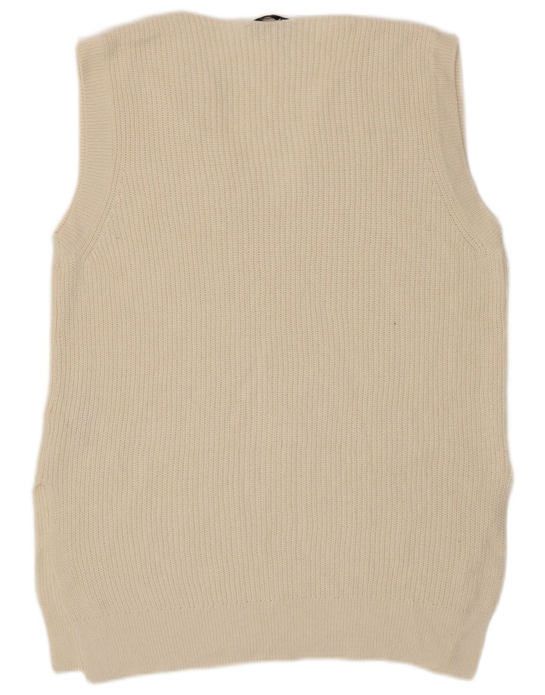 Zara Herrevest Tank Top Lille Beige Bomuld