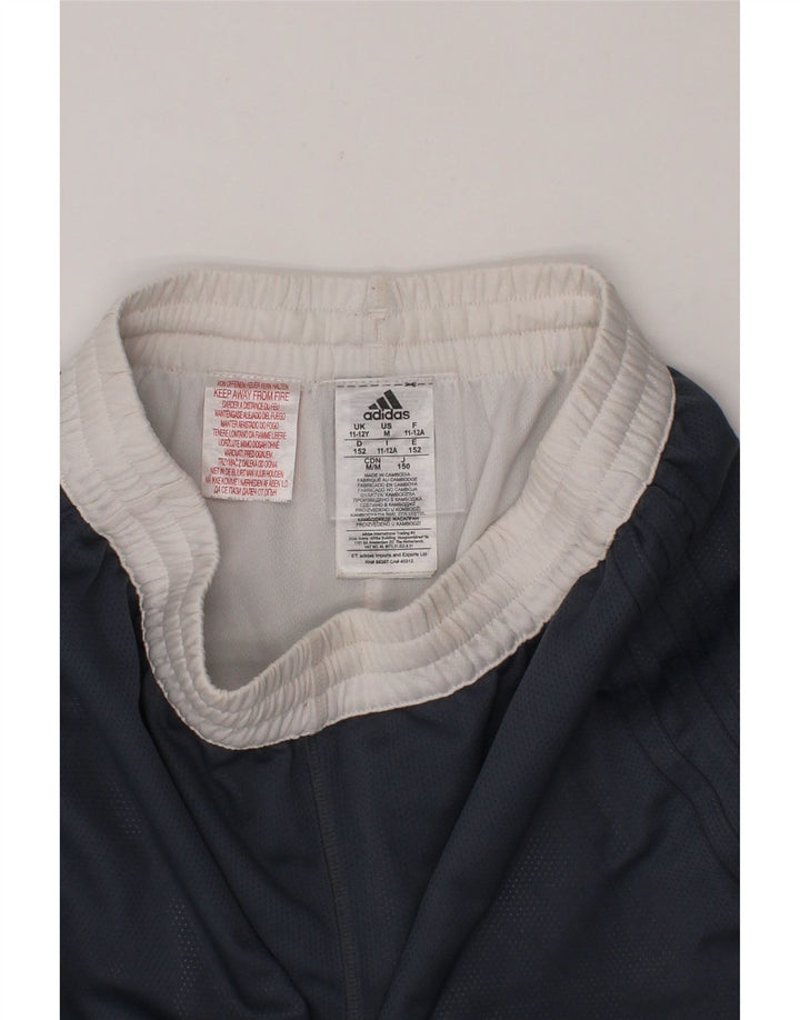 ADIDAS Boys Sport Shorts 11-12 Years Grey Polyester Vintage Adidas and Second-Hand Adidas from Messina Hembry 