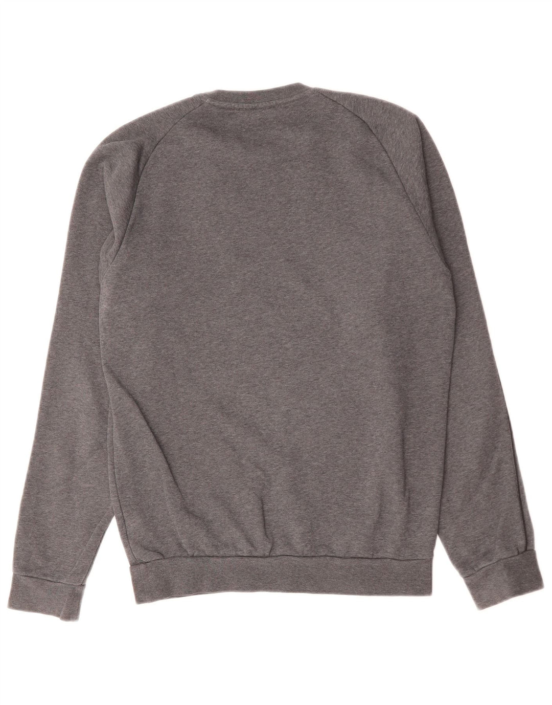 Adidas Mens Sweatshirt Jumper Small Grey Cotton