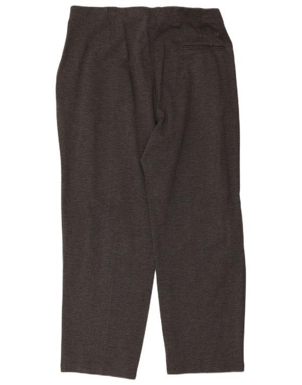 Marks & Spencer Damen-Chinohose mit hoher Taille, UK 20, 2XL, W38, L27, Grau