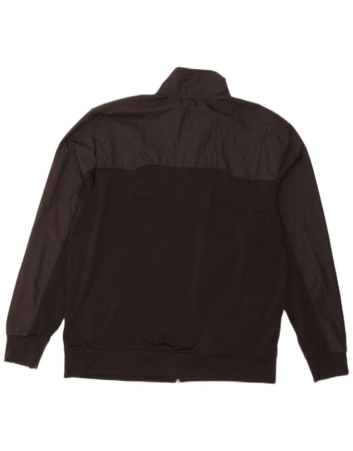 Puma Mens Tracksuit Top Jacket XL Black Spotted