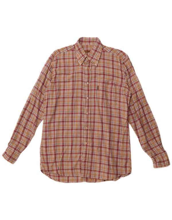 Avirex Mens Flannel Shirt Medium Multicoloured Check