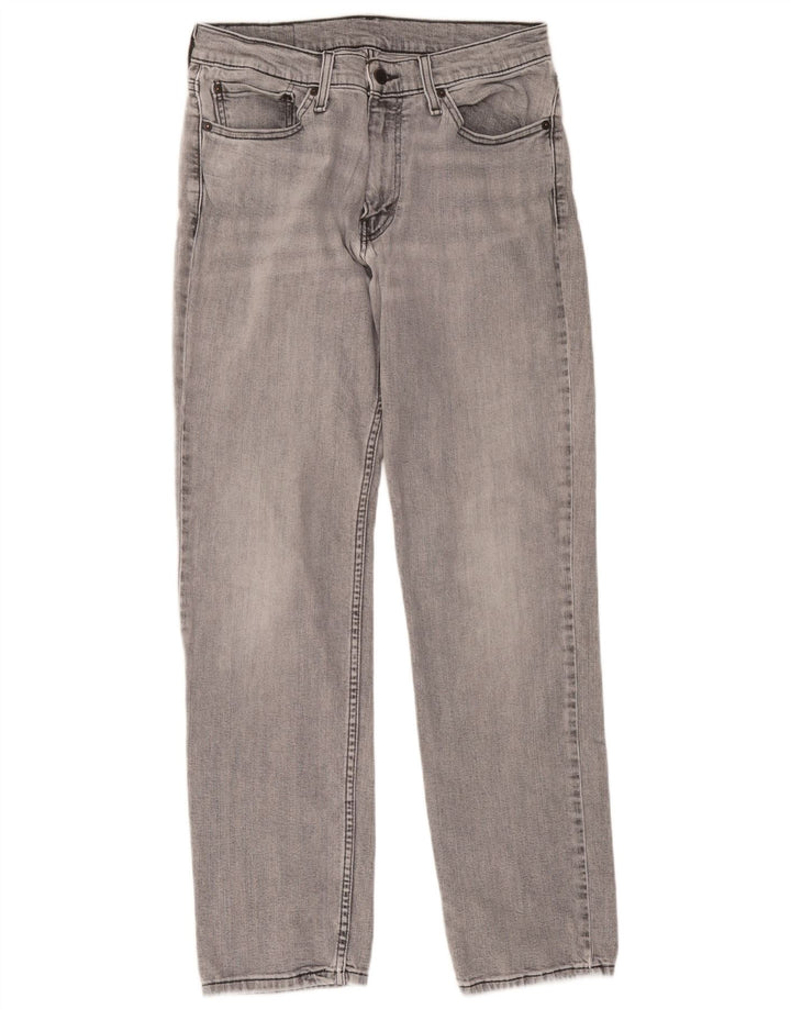 Levi's Uomo 511 Slim Jeans W32 L32 Cotone Grigio