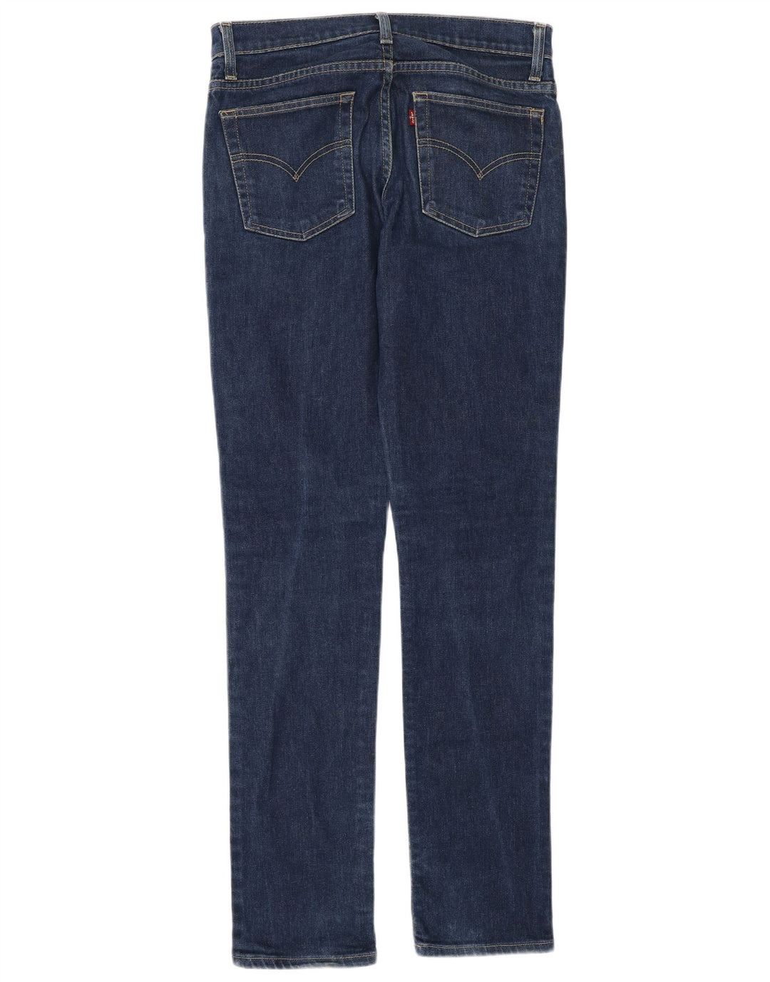 Levi's Slim Jeans til kvinder W28 L34 Marineblå bomuld