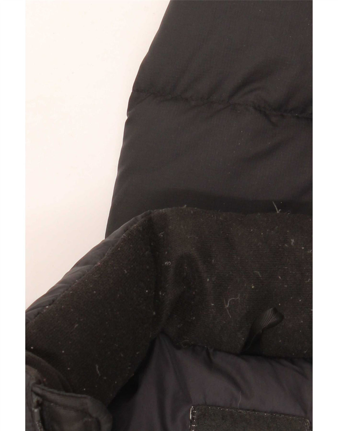The North Face Womens Oversized Padded Jacket UK 10 Small Black Nylon