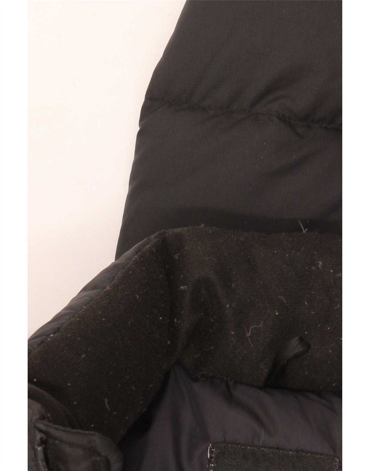 The North Face Womens Oversized Padded Jacket UK 10 Small Black Nylon