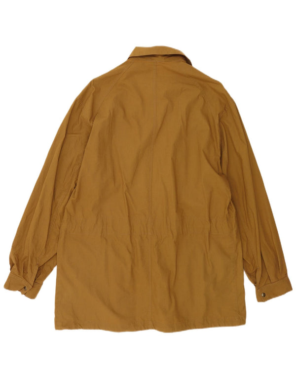 Vintage Herre Utility Jacket UK 38 Medium Beige Bomuld