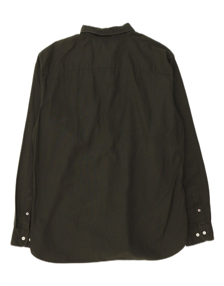 JACK & JONES Mens Shirt Medium Green Vintage Jack & Jones and Second-Hand Jack & Jones from Messina Hembry 