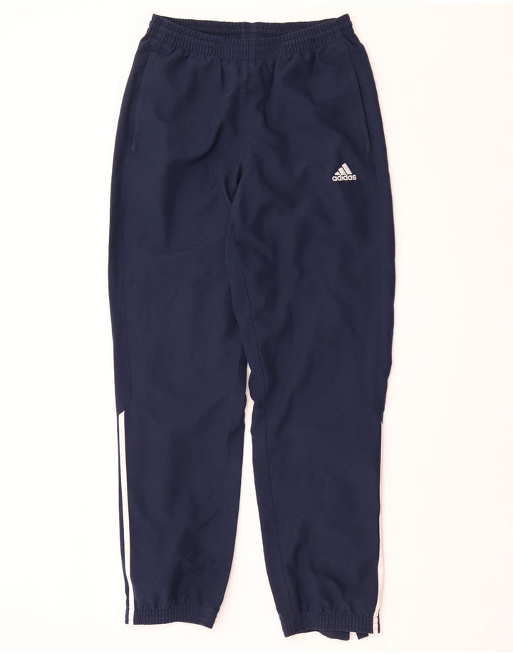 Adidas Mens Tracksuit Trousers Joggers Small Navy Blue Polyester