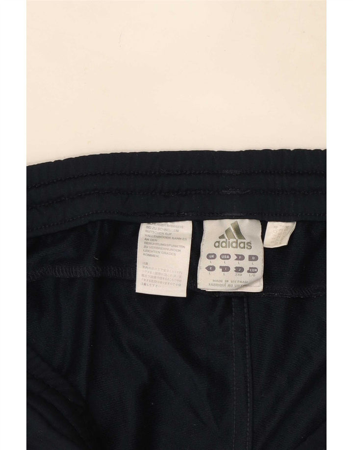 Adidas muške hlače za trenirku, velike tamnoplave poliesterske hlače