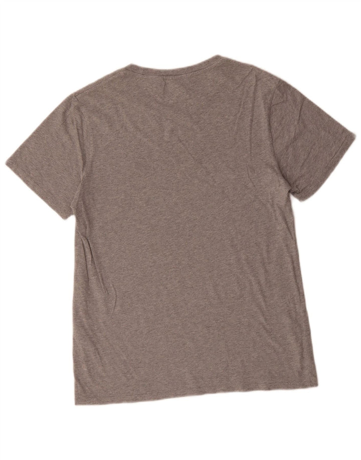 LEVI'S Mens Graphic T-Shirt Top Small Grey Cotton