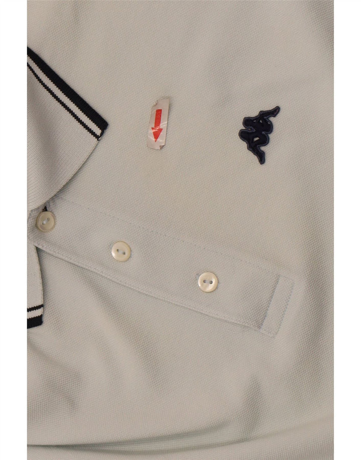 Kappa Polo Homme Bleu Moyen Coton