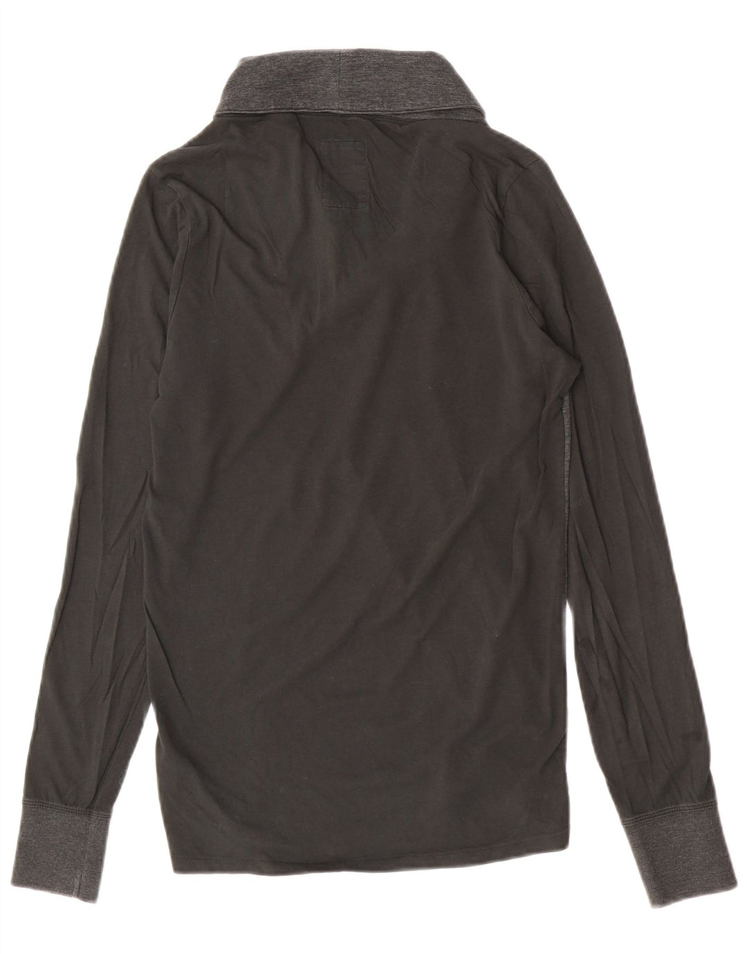 G-Star Mens Top Long Sleeve Small Grey Flecked Cotton