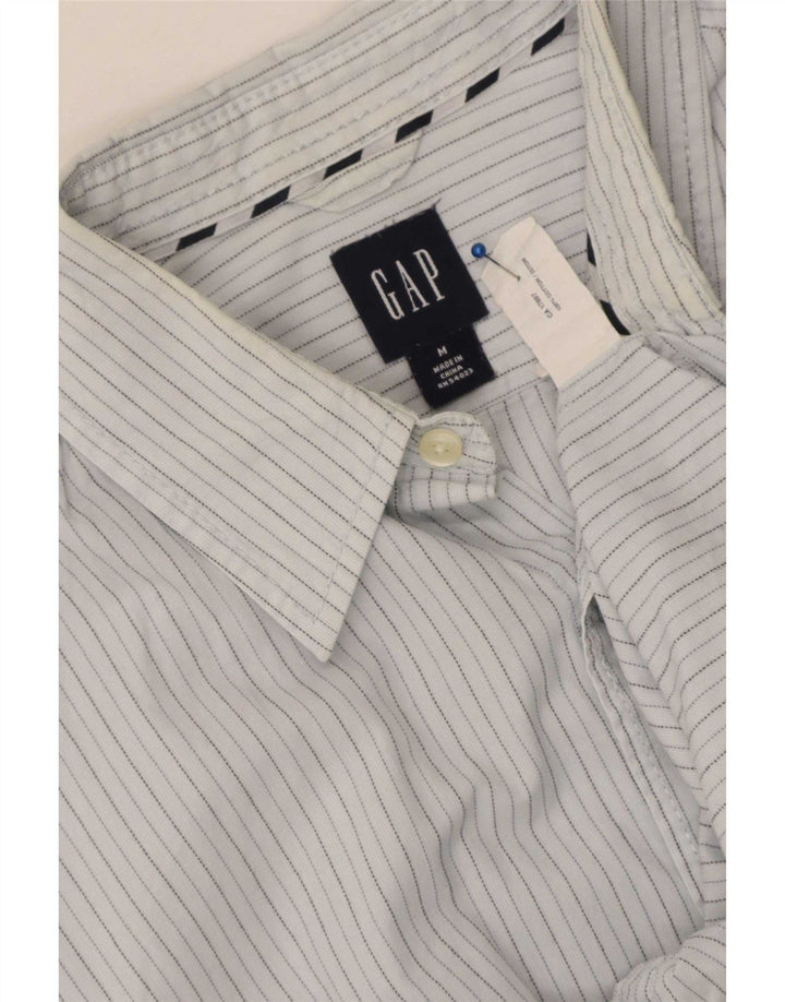 Camicia da uomo Gap in cotone gessato blu medio