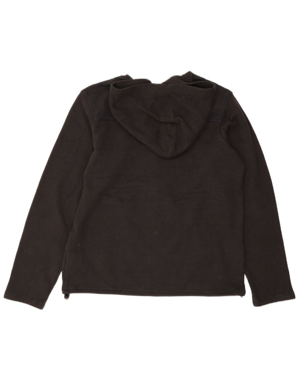 Timberland Herren-Kapuzenpullover mit Reißverschluss, mittelschwarz, Polyester