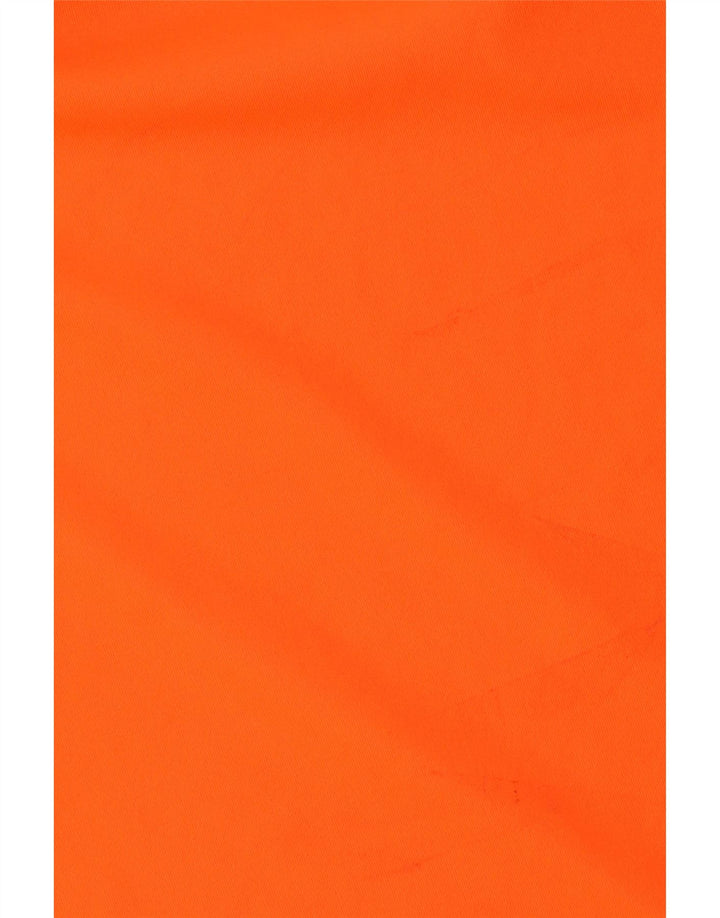 ADIDAS Boys Climalite T-Shirt Top 11-12 Years Orange Polyester