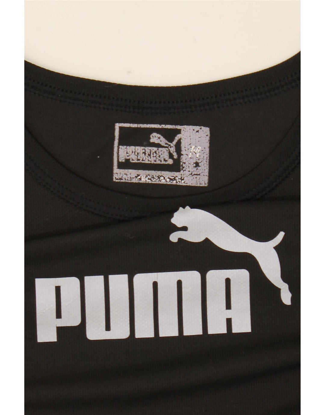 Canotta grafica da uomo Puma media nera
