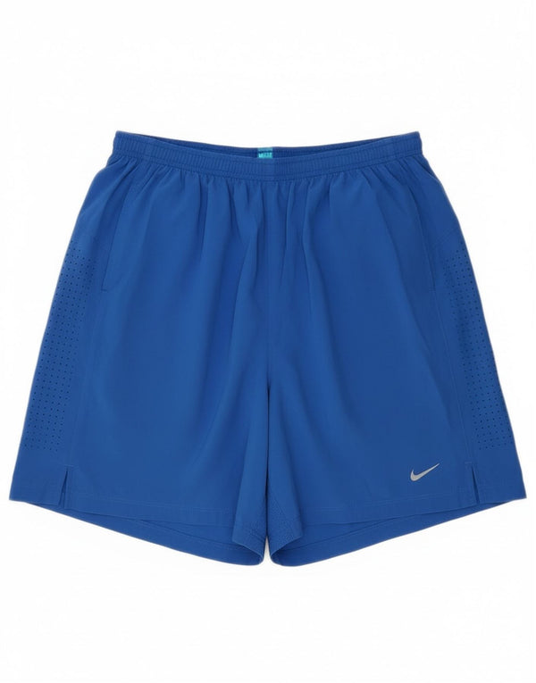 Nike Mens Dri Fit Sport Shorts Medium  Blue