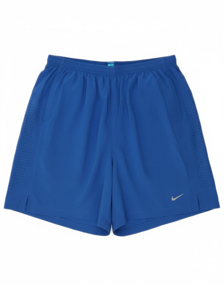 Nike Mens Dri Fit Sport Shorts Medium  Blue
