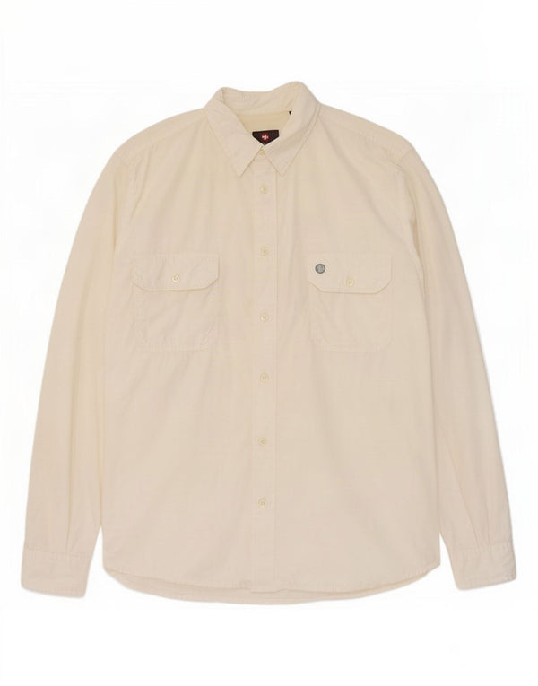 Murphy & Nye Mens Shirt Large Off White