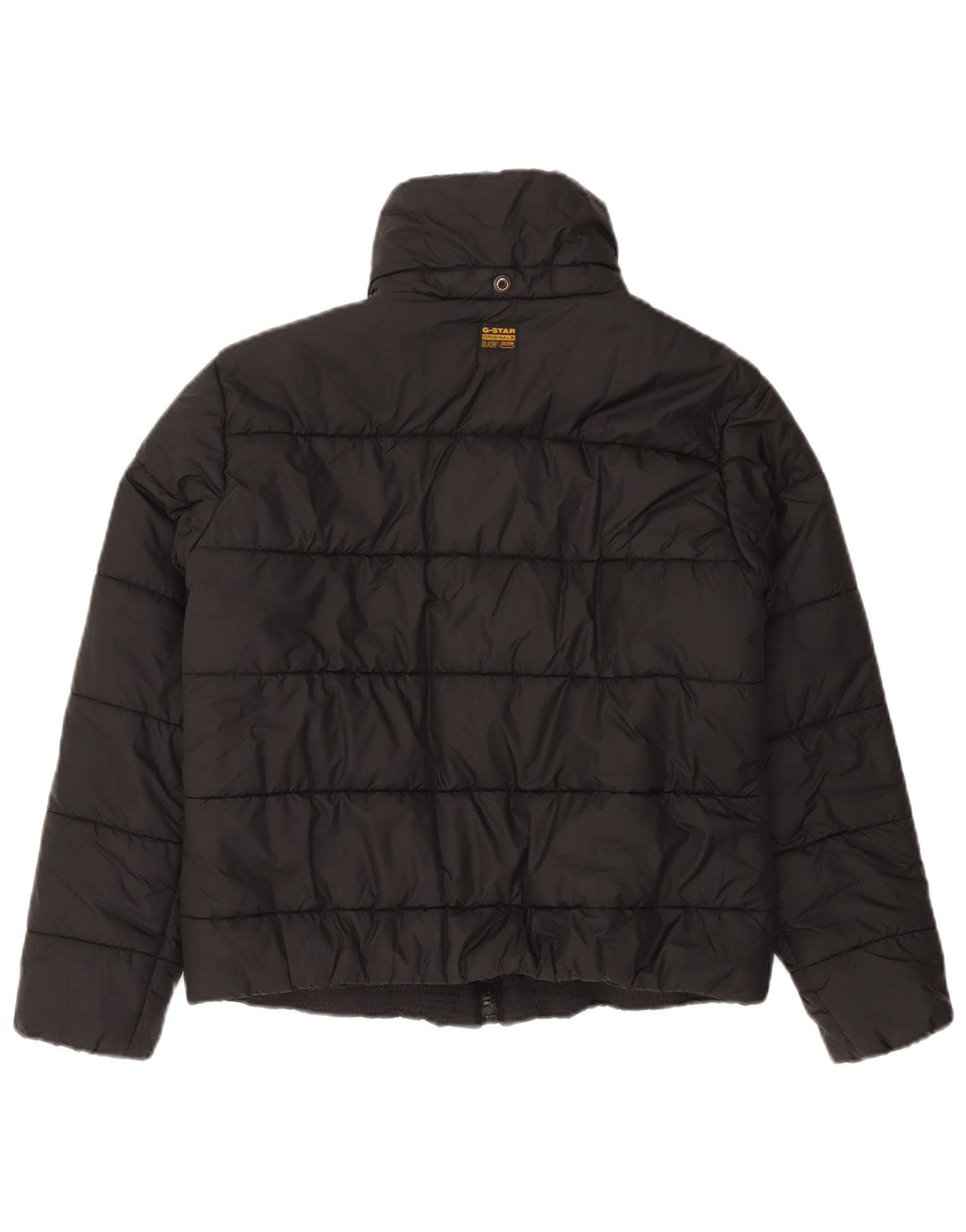 G-Star Damen Wattierte Jacke UK 16 Large Schwarz Polyester