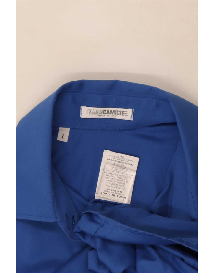 Camicia da donna Naracamicie UK 12 Cotone blu medio