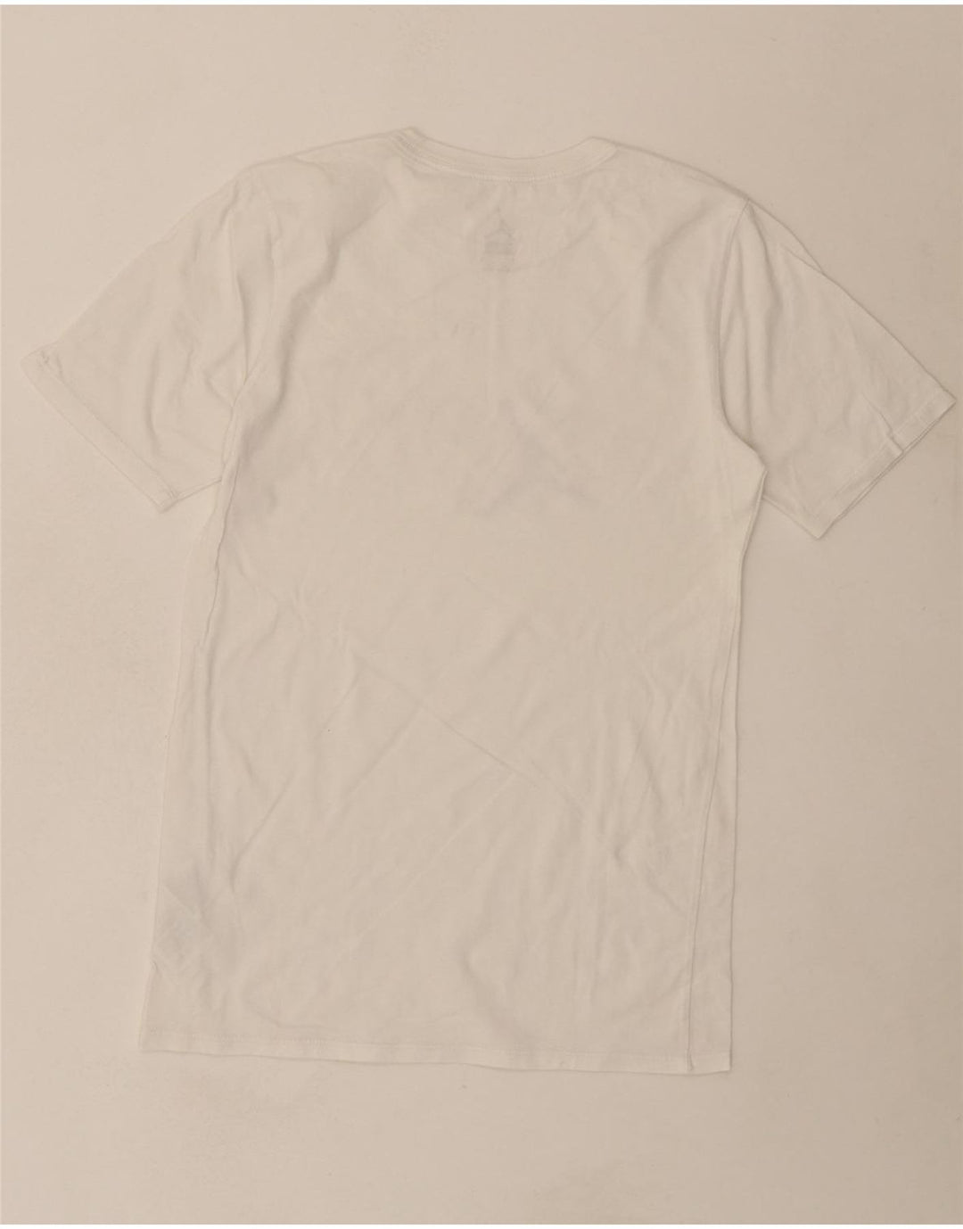 JORDAN Mens Graphic T-Shirt Top Small White Cotton Vintage Jordan and Second-Hand Jordan from Messina Hembry 